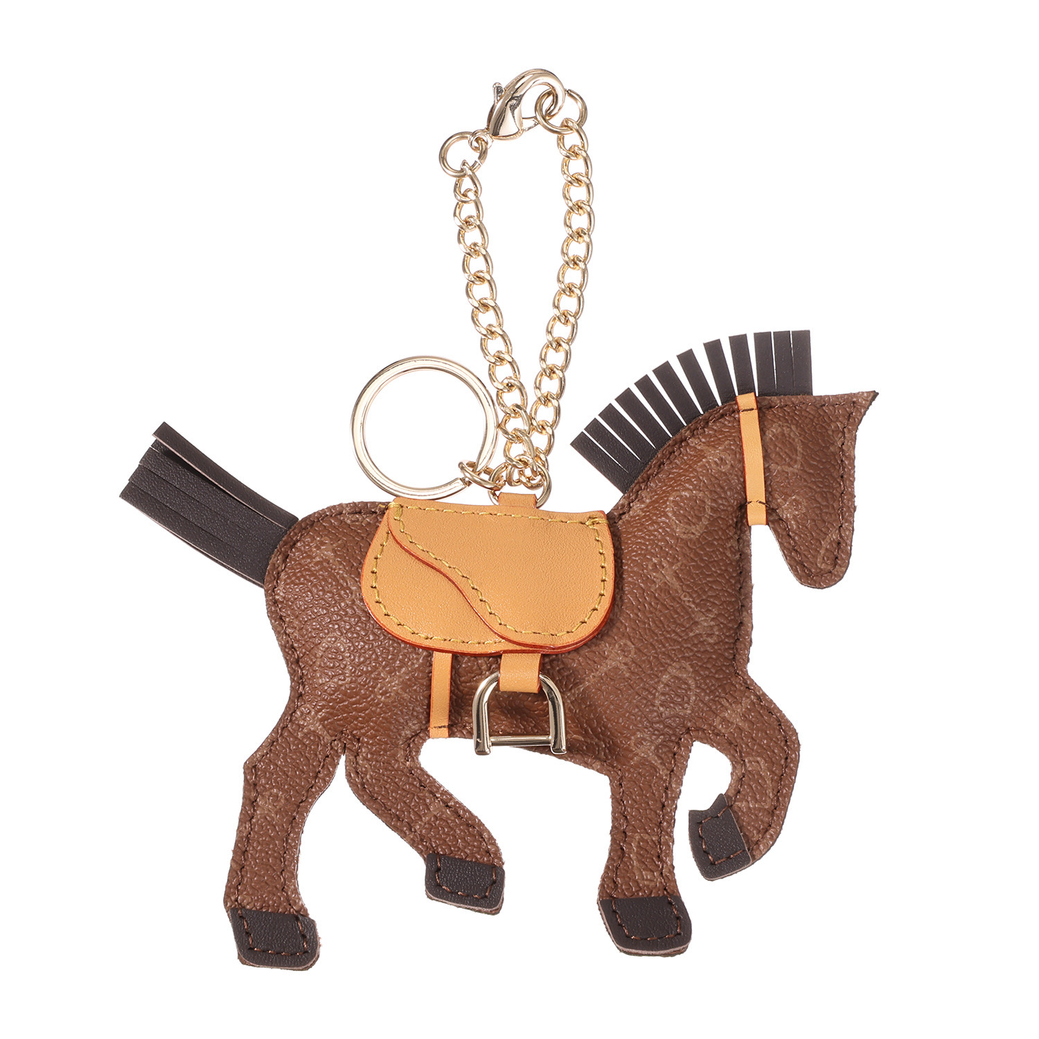 ホワイ “ハーネスホース” 馬モティーフチャーム ＜ラージ＞