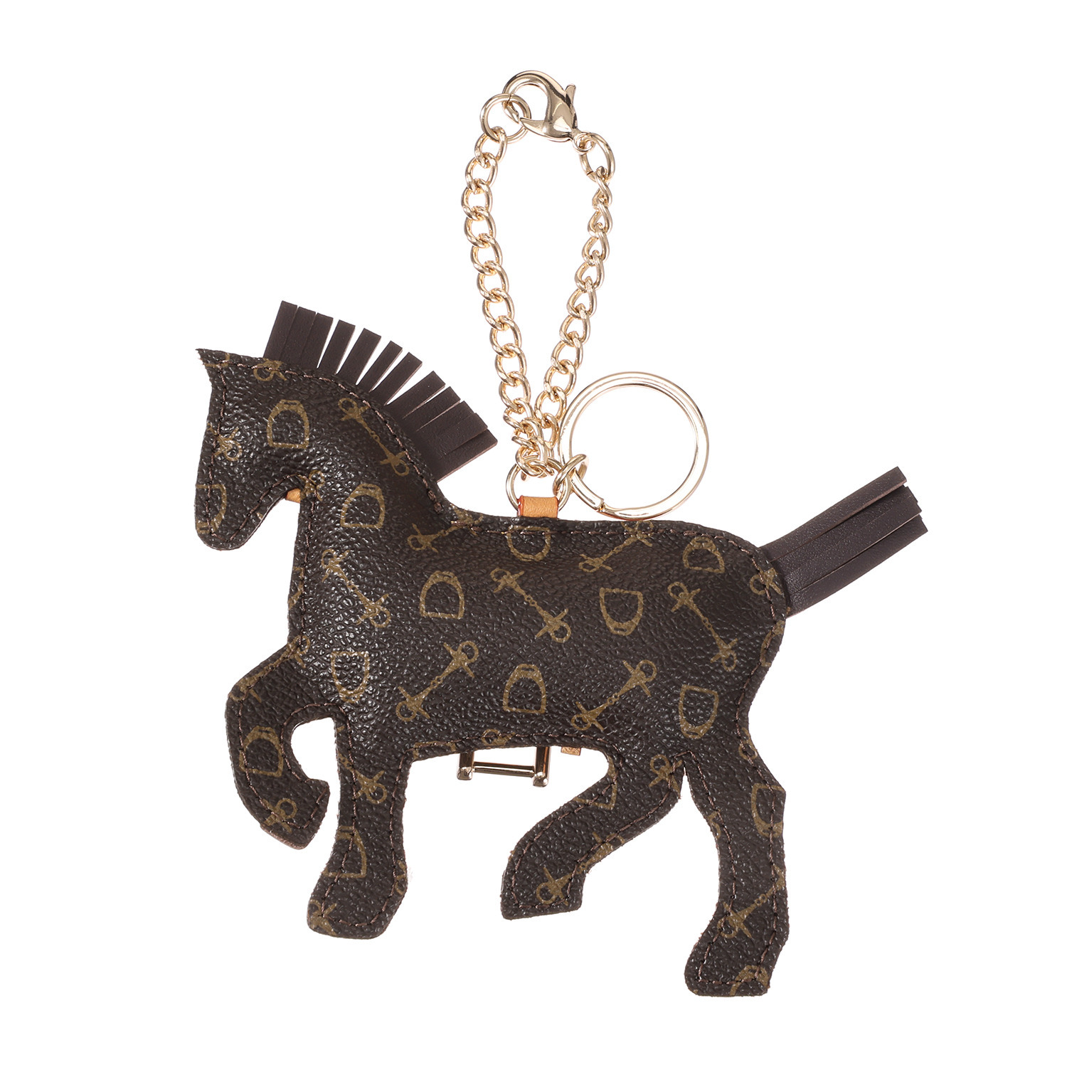 ホワイ “ハーネスホース” 馬モティーフチャーム ＜ラージ＞