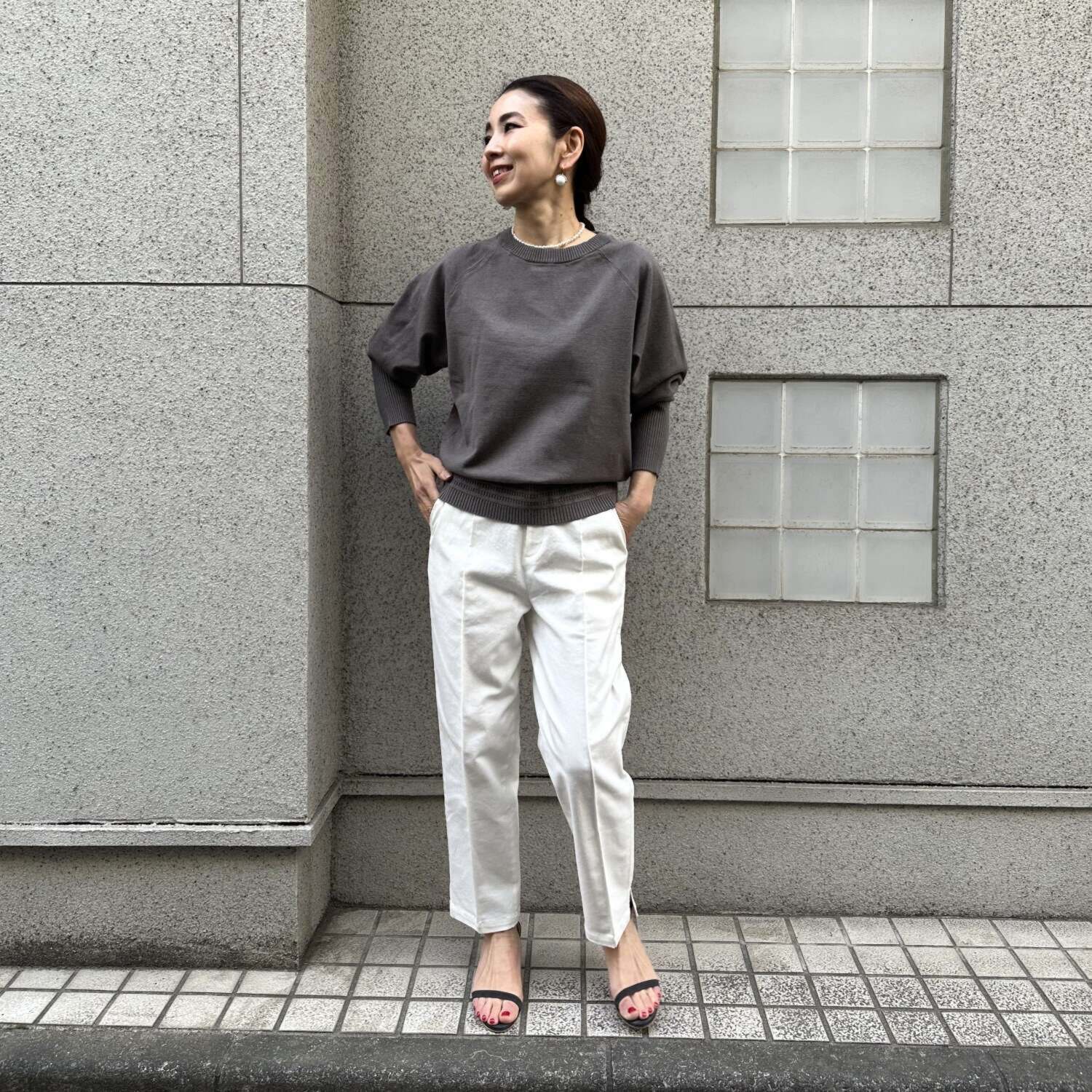 タマミ　ワタナベ ニットプルオーバー “マシュマリッチ”