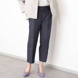 タマミ　ワタナベ テーパードシルエット スウィンギーパンツ