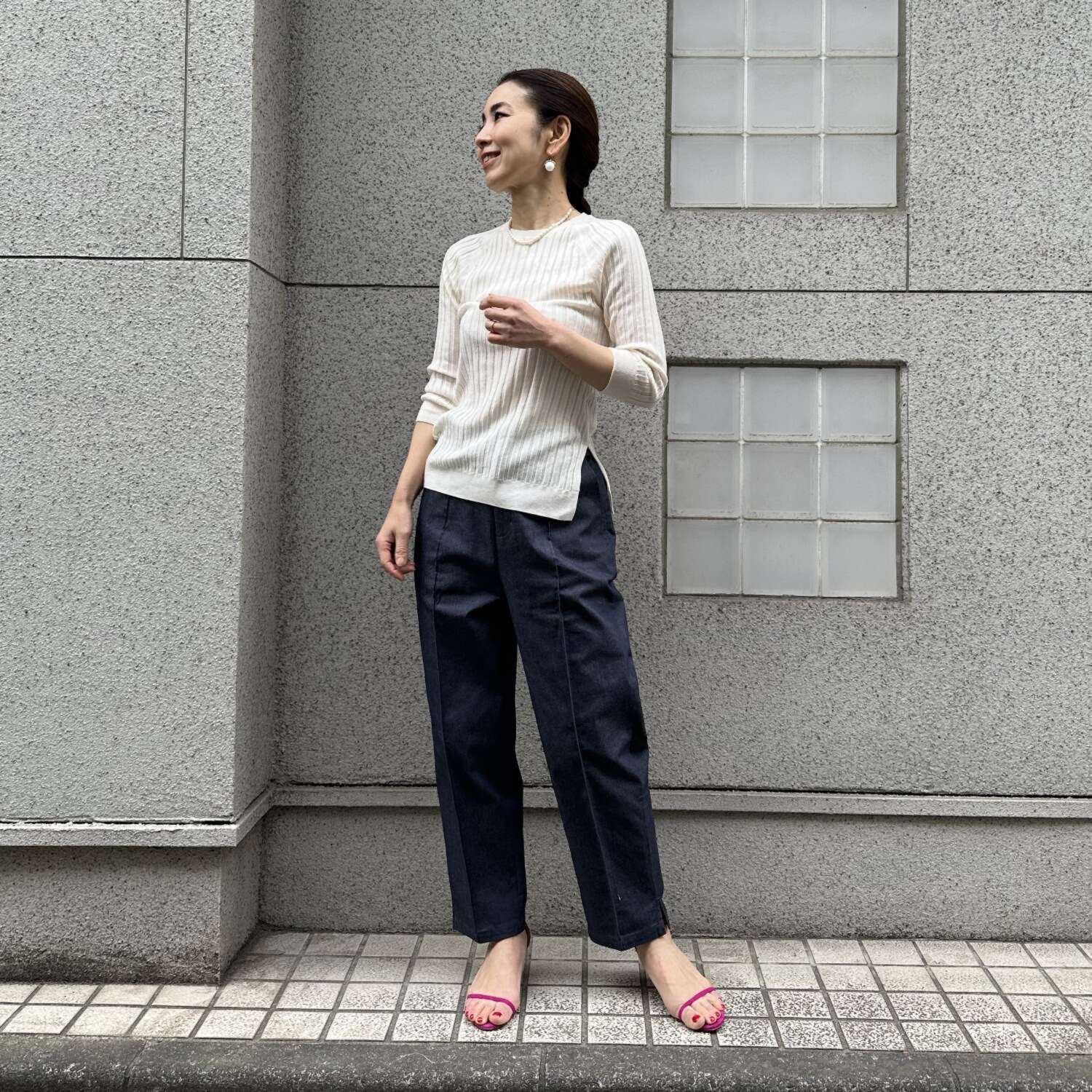 タマミ　ワタナベ ニットプルオーバー “スクレベーラ”