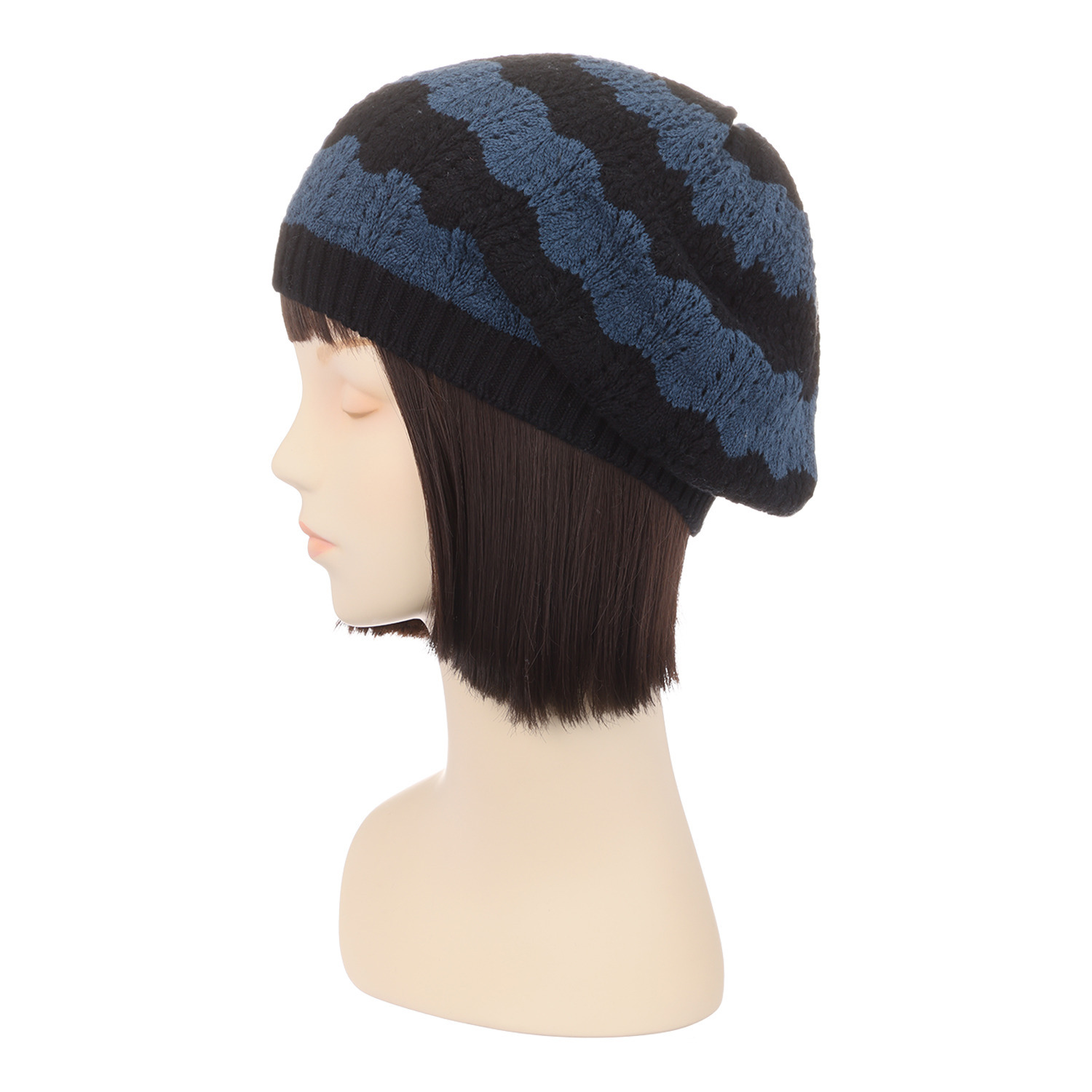 タマミ　ワタナベ ニットベレー帽 “ナミナミモナミ”