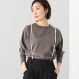 タマミ　ワタナベ パール調モティーフ サスペンダー “レッツパーリー”