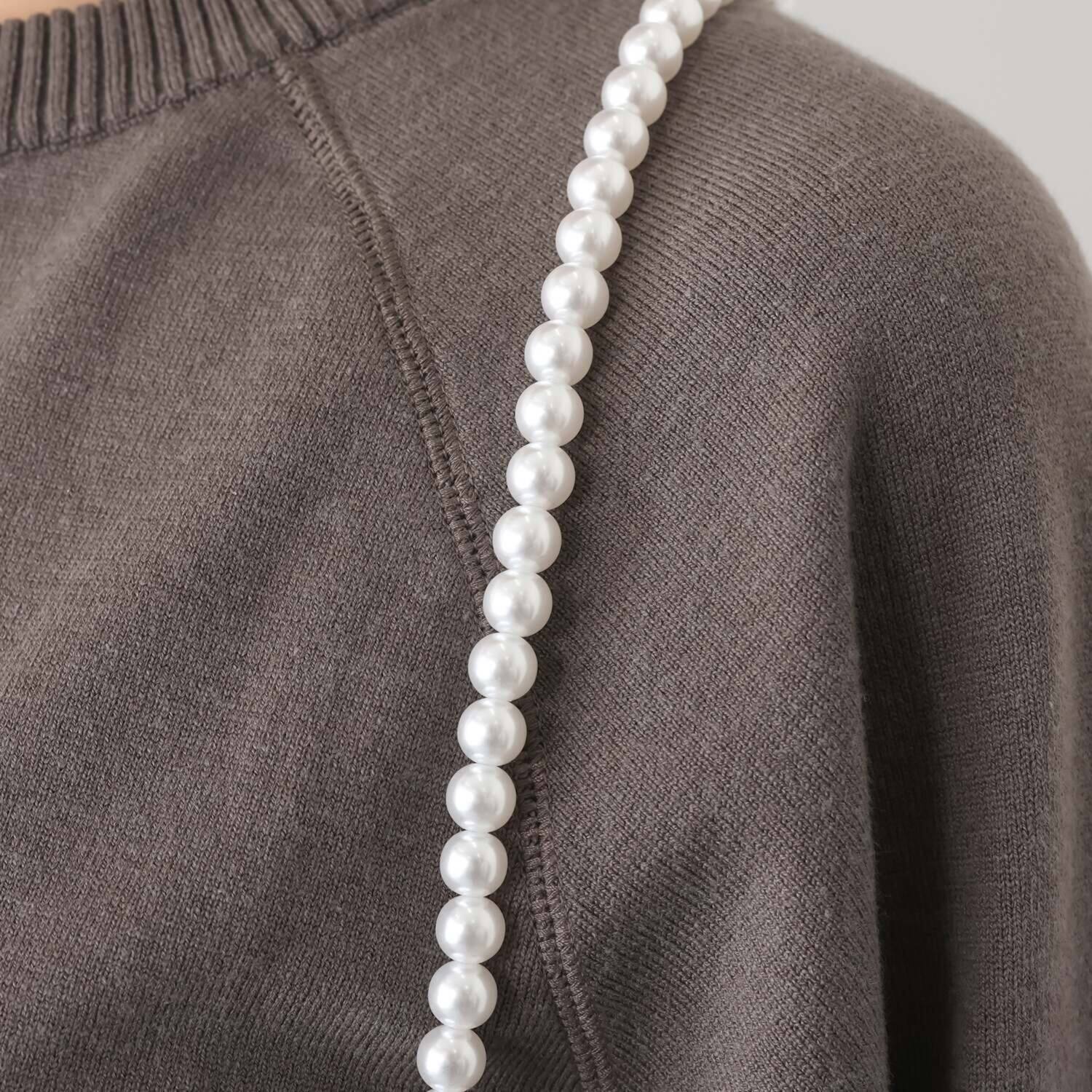 タマミ　ワタナベ パール調モティーフ サスペンダー “レッツパーリー”