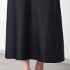 元町ゼラール とろみ＆きれい見えサテン シルエットが美しい フレアースカート