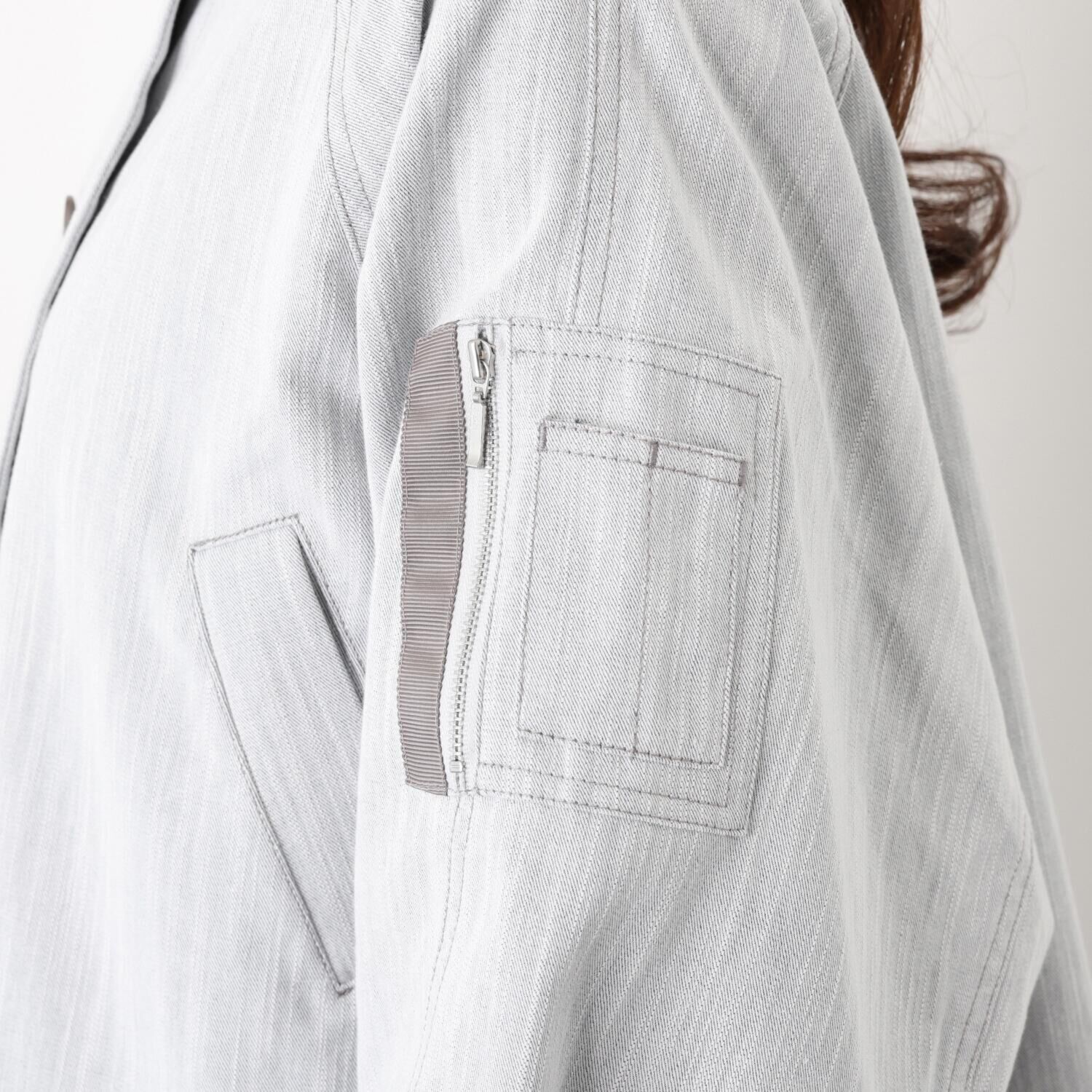 ヒロコ　デシネール ニュースラブデニム 大人女子のための すっきり着丈 おしゃれジャケット