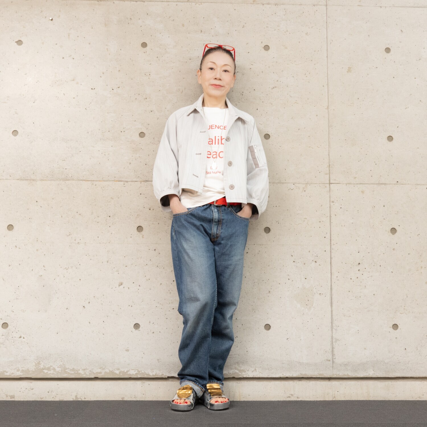 ヒロコ　デシネール ニュースラブデニム 大人女子のための すっきり着丈 おしゃれジャケット