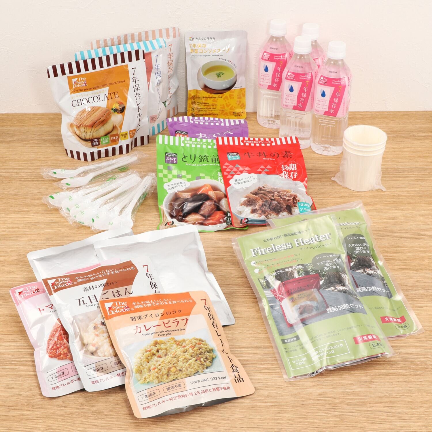 温かくおいしい！ ７年保存食３日分セット Ｃｏｍｐｌｅｔｅｄ　ＸＣ Ｎｅｏ