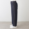 ウノ・ウノ・ドゥーエ 大人の上品カジュアル ステッチアクセント デニム調パンツ