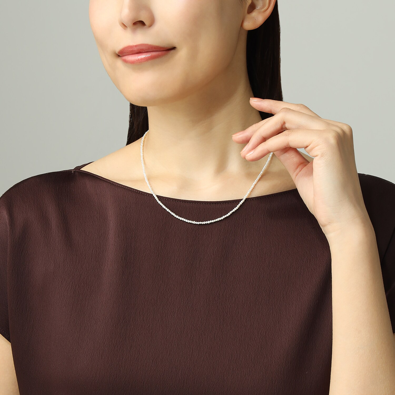 オルウィズ ベビー淡水パール ネックレス＆ 淡水パール ペンダントトップセット