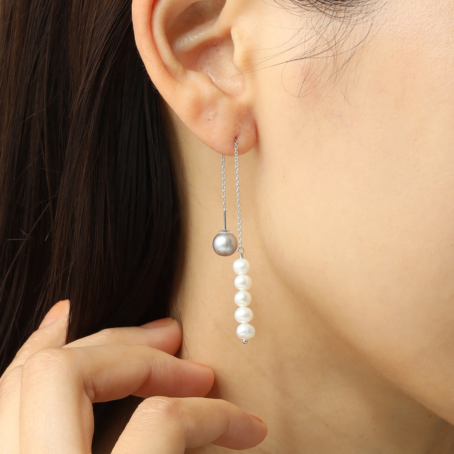 オルウィズ シルバー 淡水パール アメリカンピアス