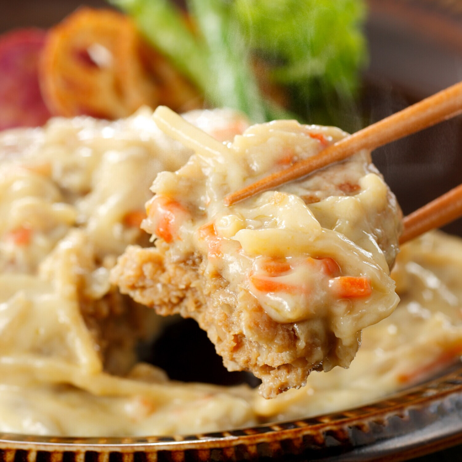 「賛否両論」笠原将弘 和風ハンバーグ 白味噌仕立て