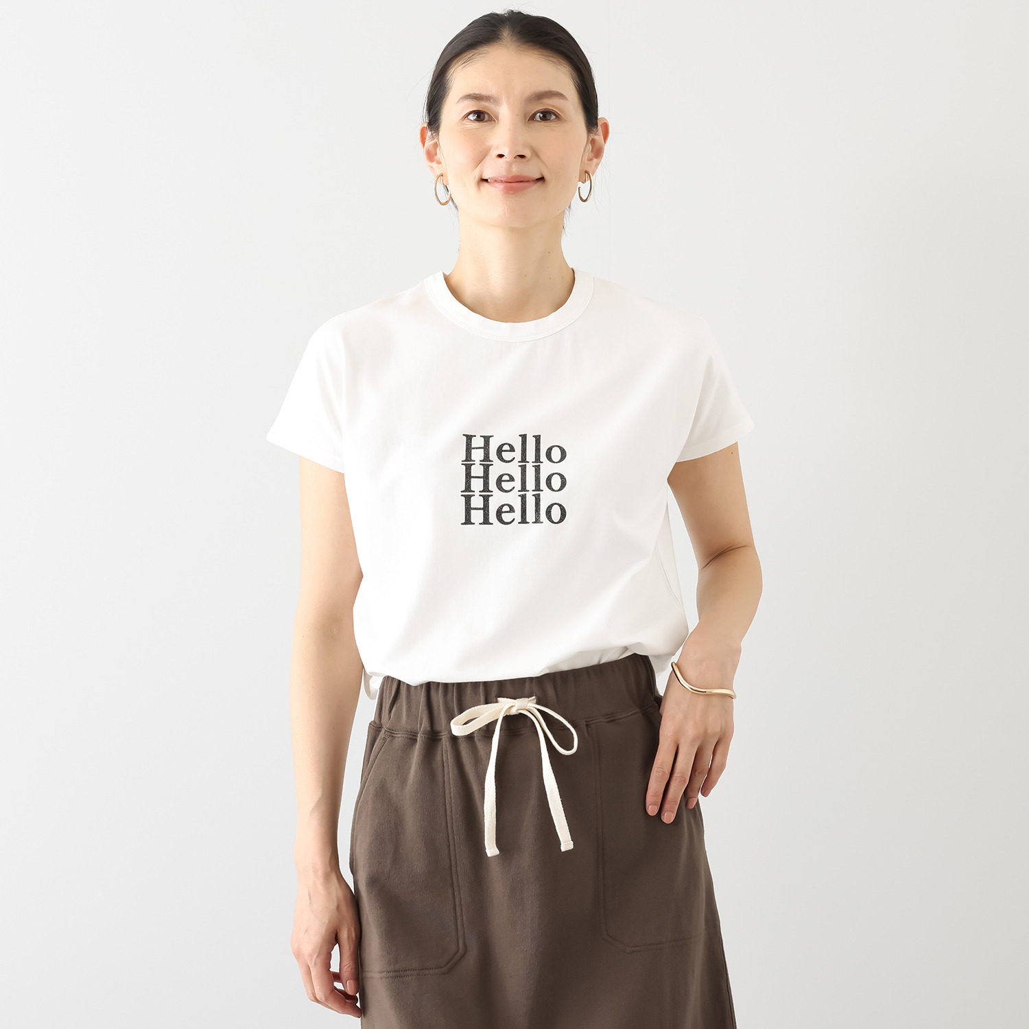 エーエフコンフィ ラグジュアリー ロゴＴシャツ