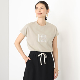 エーエフコンフィ ラグジュアリー ロゴTシャツ