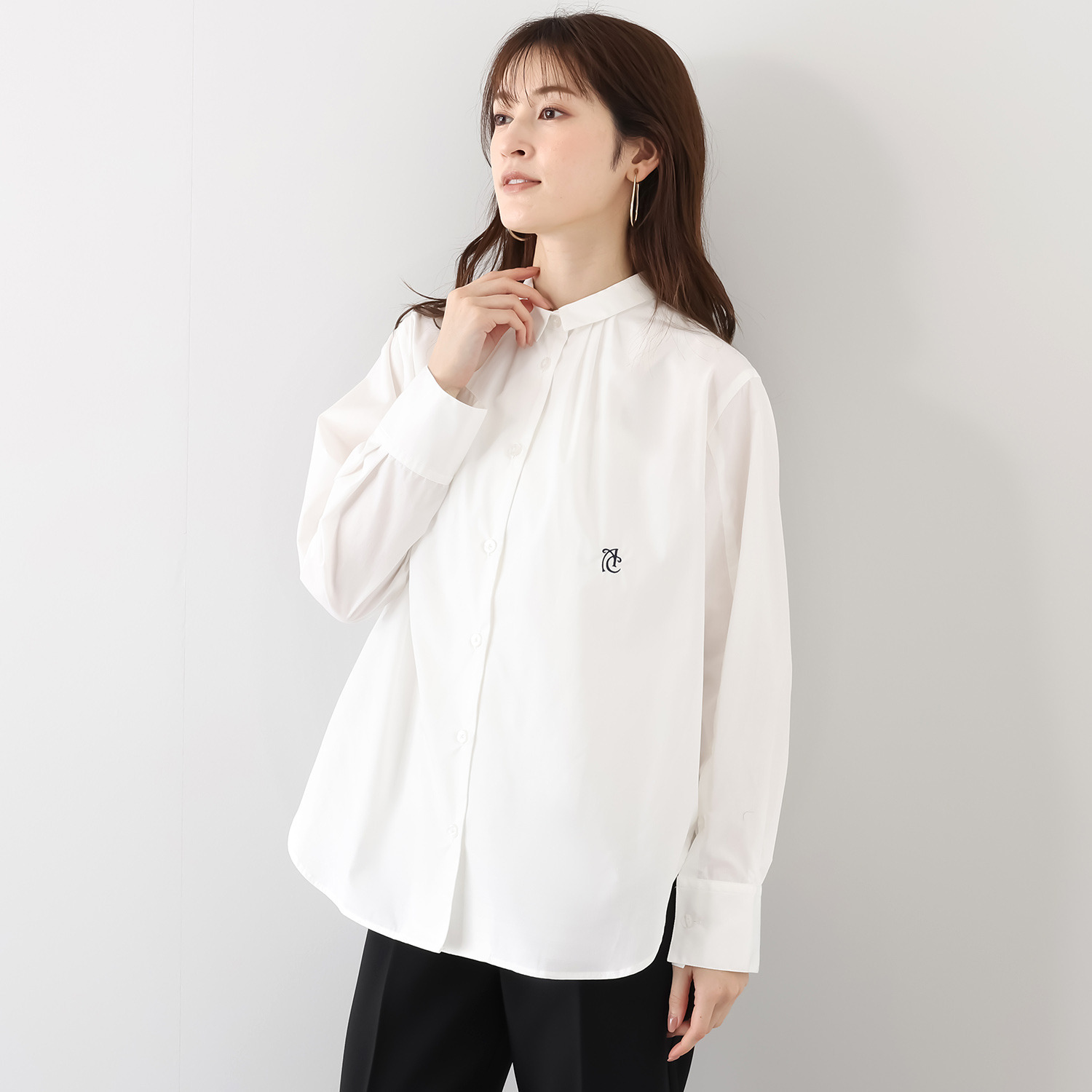 エーエフコンフィ 袖デザイン シャツブラウス