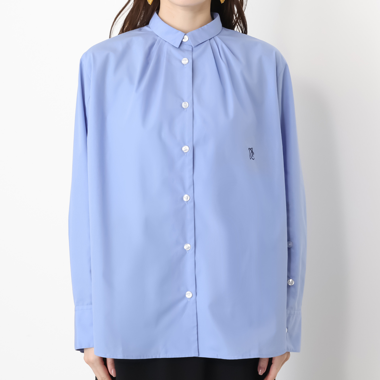 エーエフコンフィ 袖デザイン シャツブラウス