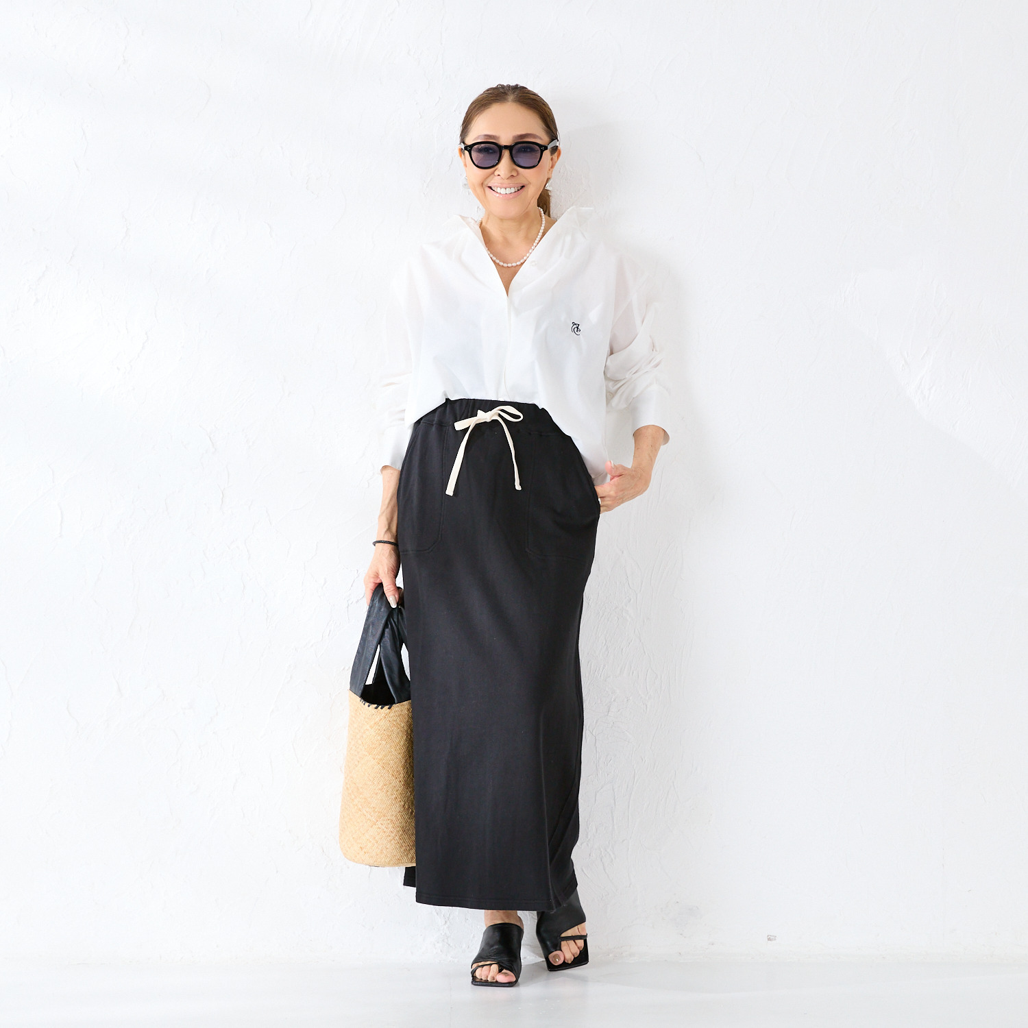 エーエフコンフィ 袖デザイン シャツブラウス