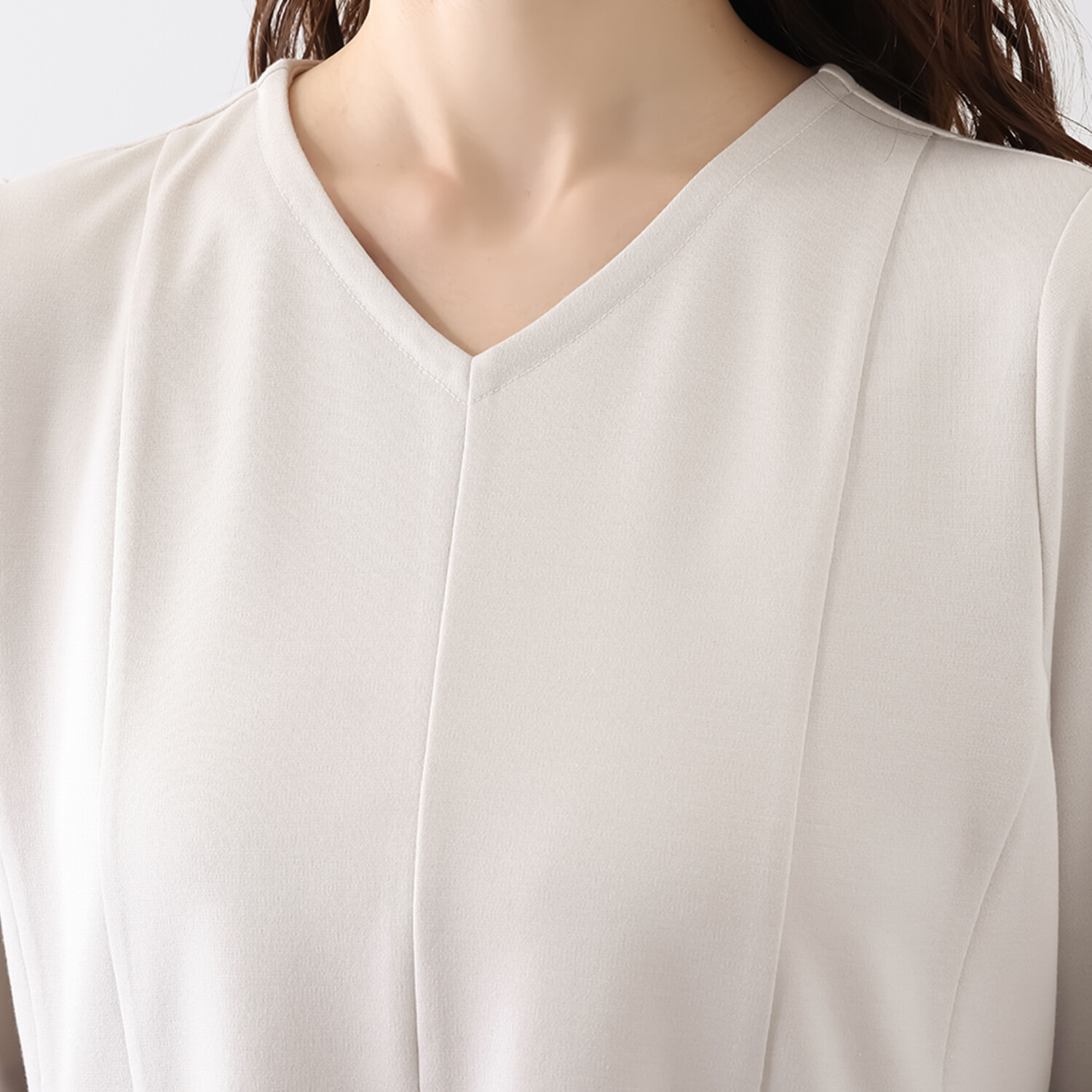 ヤエアジュテ スタイルアップ＆ 着回し抜群！ 大人のブラウスとパンツ ２点セット