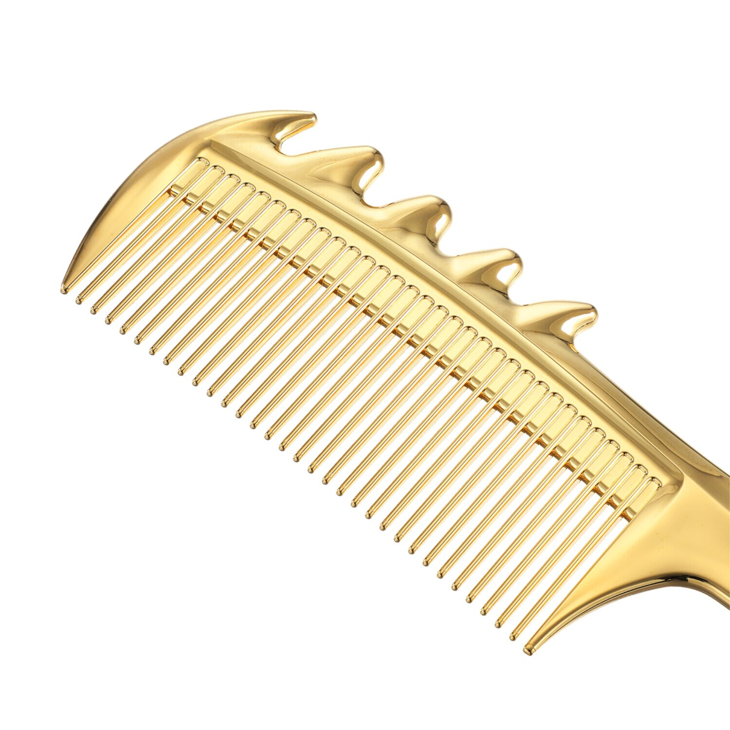 日本の先端技術と職人技 なめらかなくし通りの 艶やか美髪コーム ラブクロム Ｋ２４　ＰＧ スカルプカッサ ＜ゴールド＞