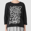 ウノ・ウノ・ドゥーエ 七分袖 ロゴＴシャツ