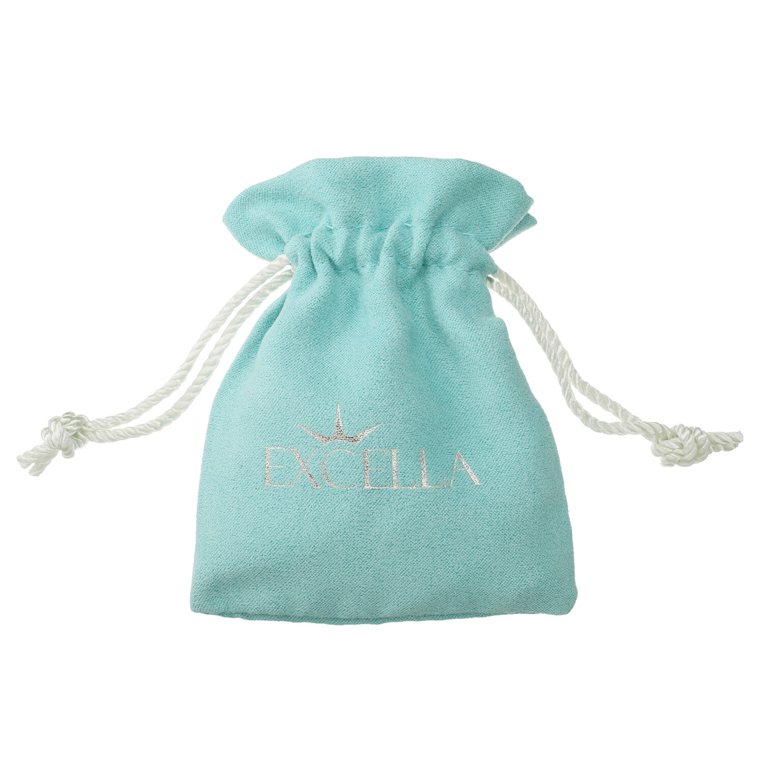 エクセラ イタリアン・シルバー ２層コーティング ハートチャームアクセント イラスティック ブレスレット