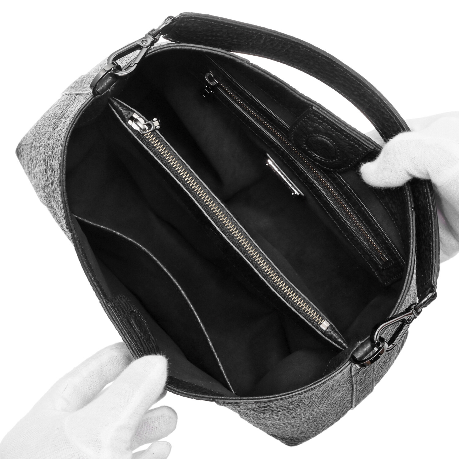 レザージュエルズ ギャレリア　ココリュクス カリブシャーク セミフォーマル ワンハンドル ２ウェイバッグ