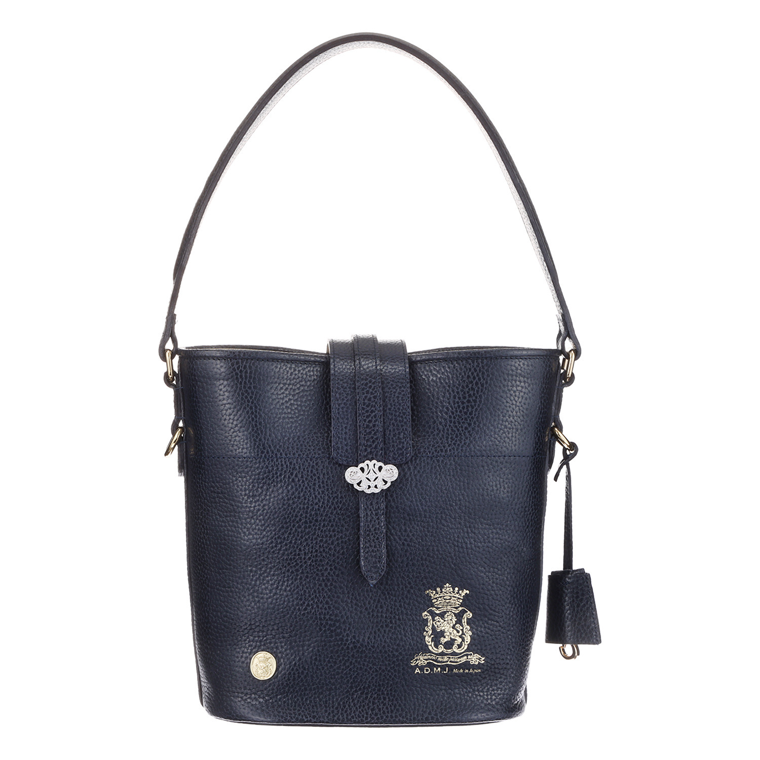 エーディーエムジェイ イタリアンレザー バケットトートバッグ ＜Ｓ＞
