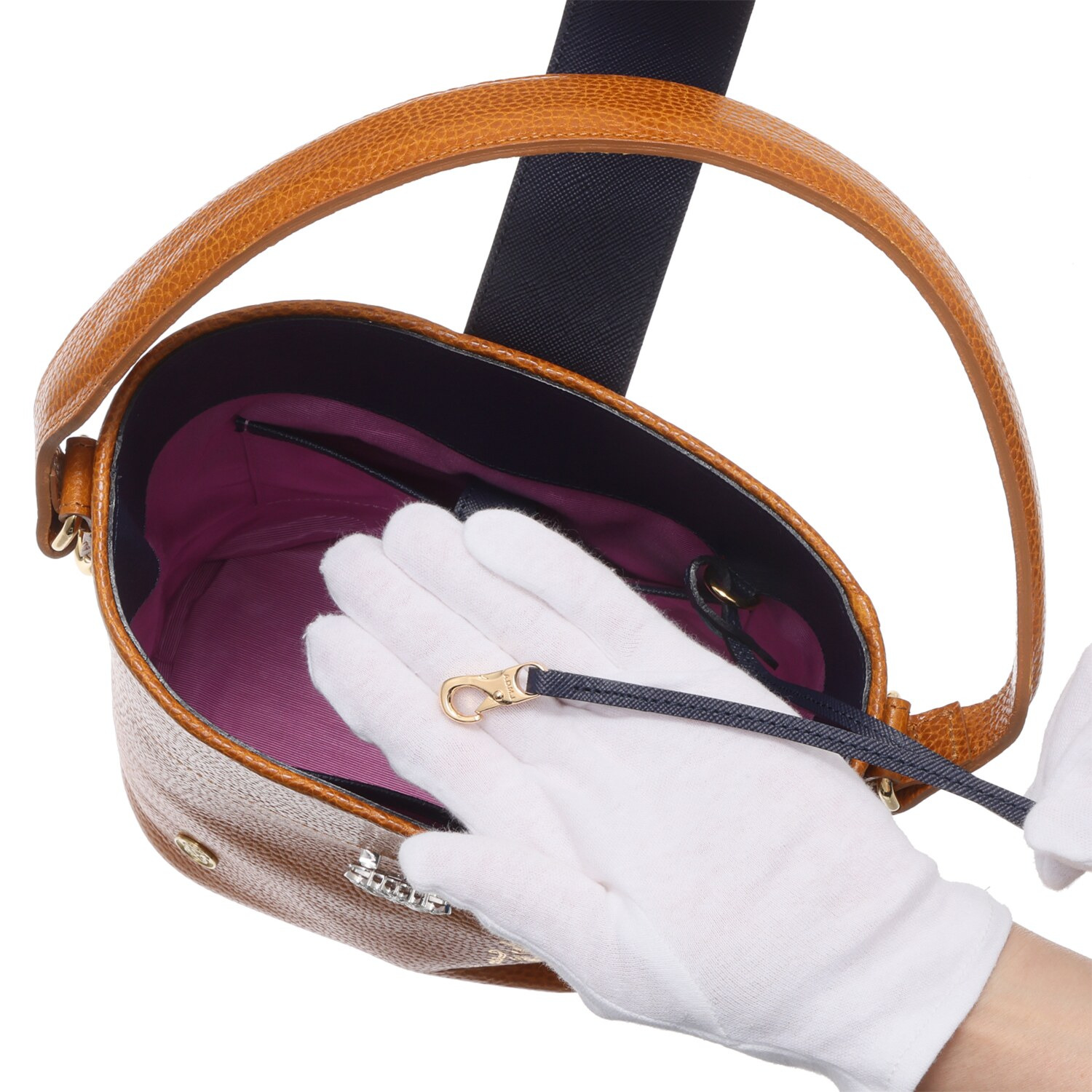 エーディーエムジェイ イタリアンレザー バケットトートバッグ ＜Ｓ＞