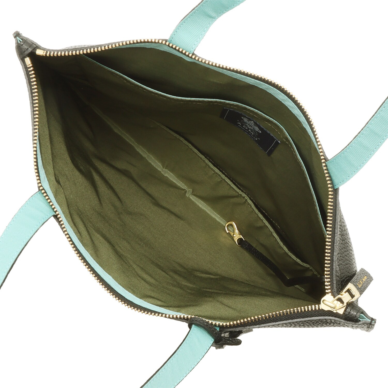 エーディーエムジェイ 牛革シュリンク型押し スリムショルダー トートバッグ ＜セミラージ＞