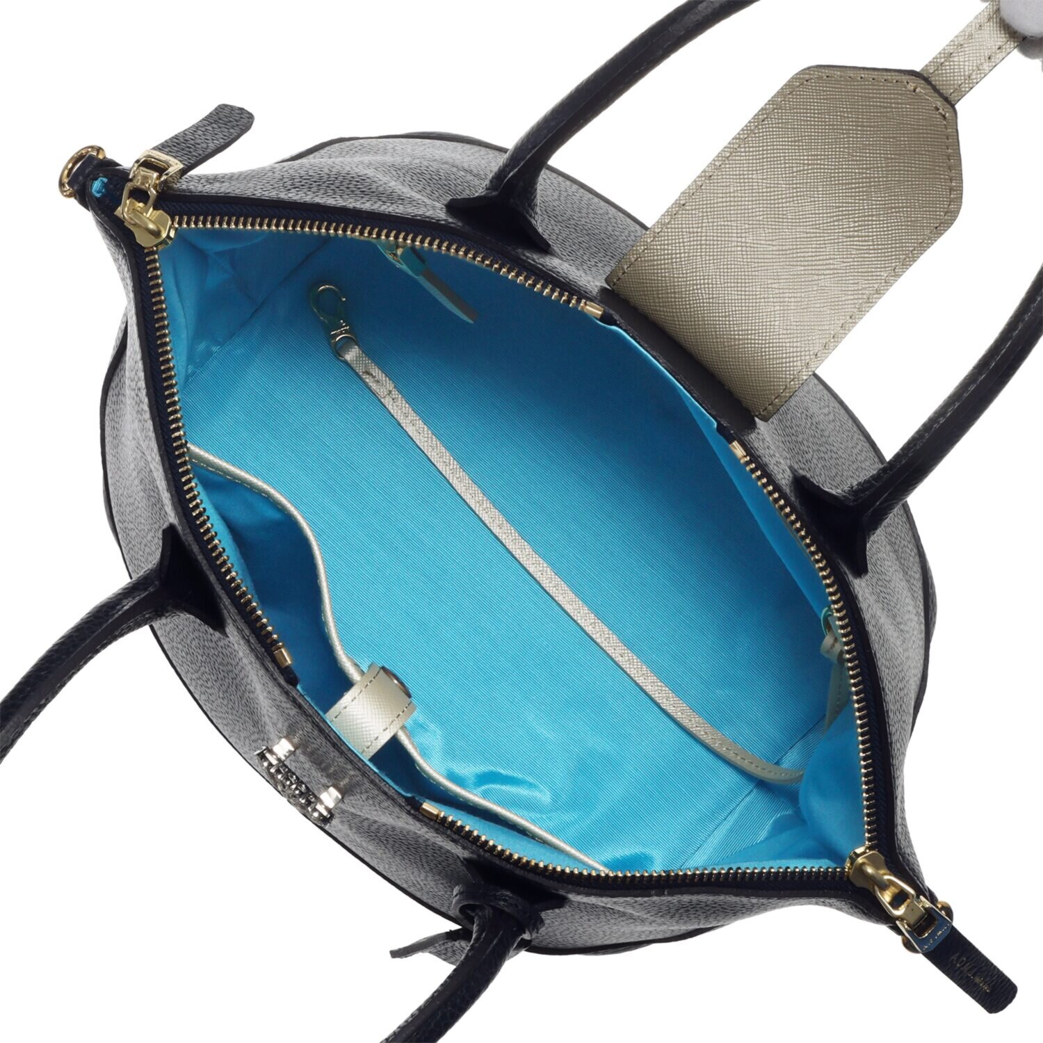 エーディーエムジェイ イタリアンレザー アールデコモティーフ ボストンバッグ