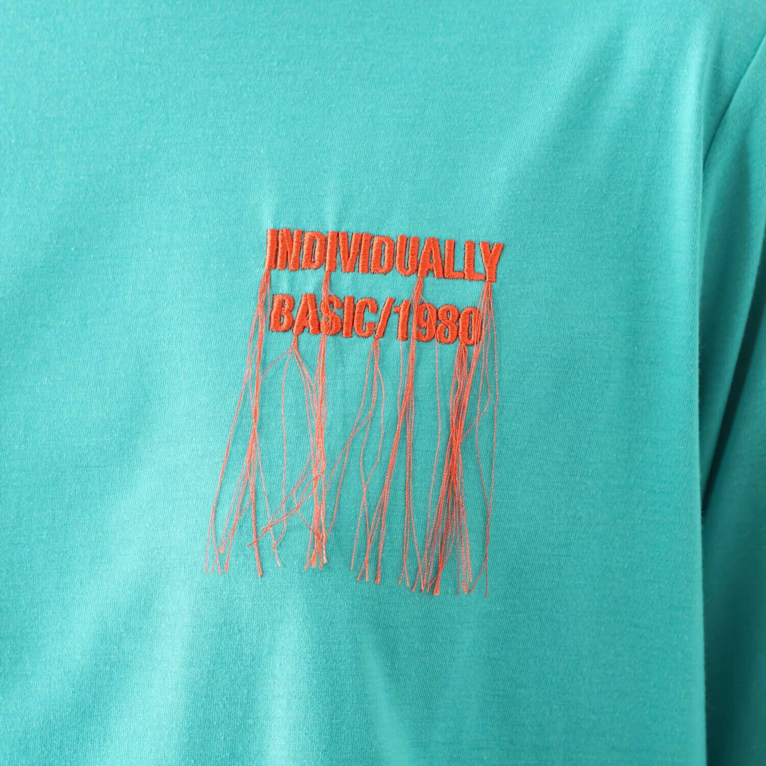 イクシーズ アートフリンジ クルーネック プルオーバー