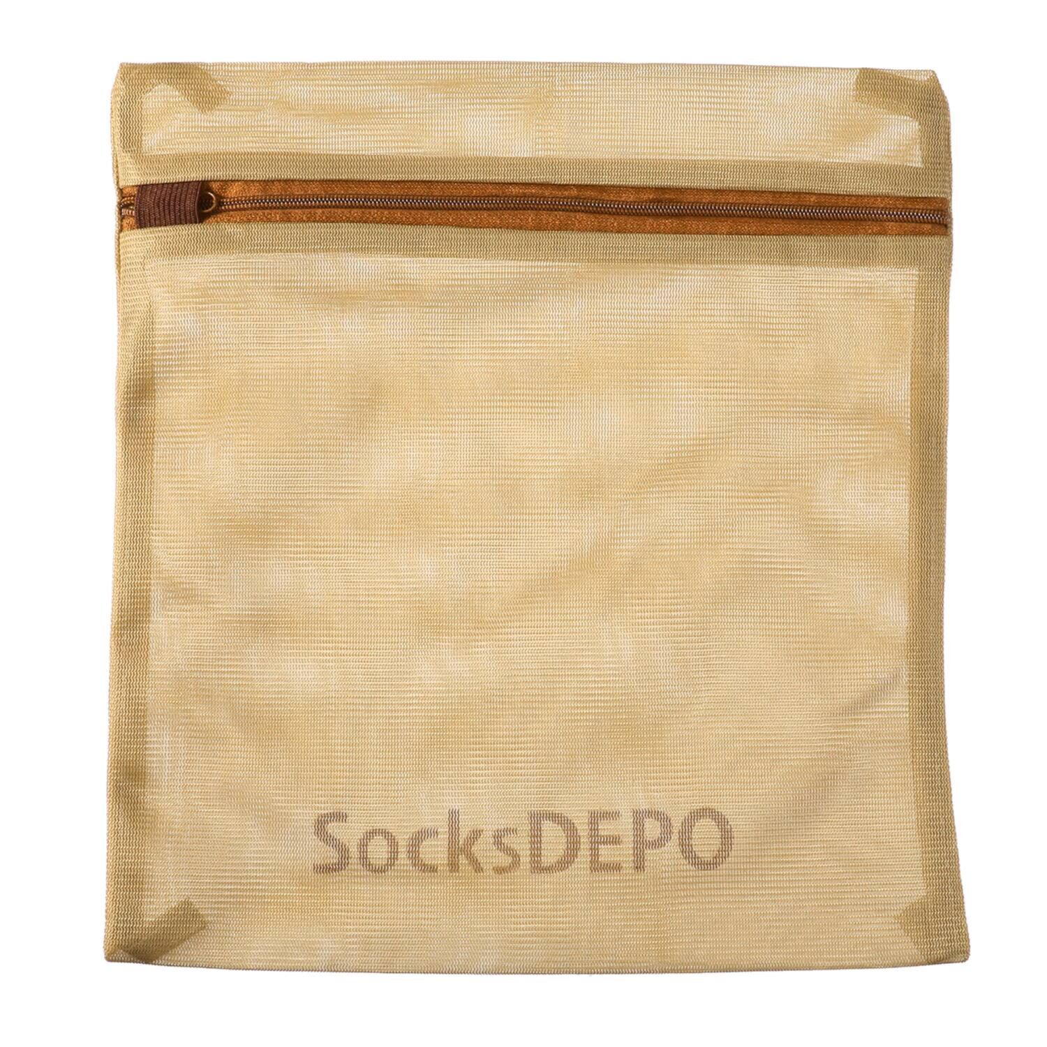 手ぶくろ職人のこだわり！ ふくらはぎまであたたかい モコモコハイソックス 同色２足セット 洗濯ネット付