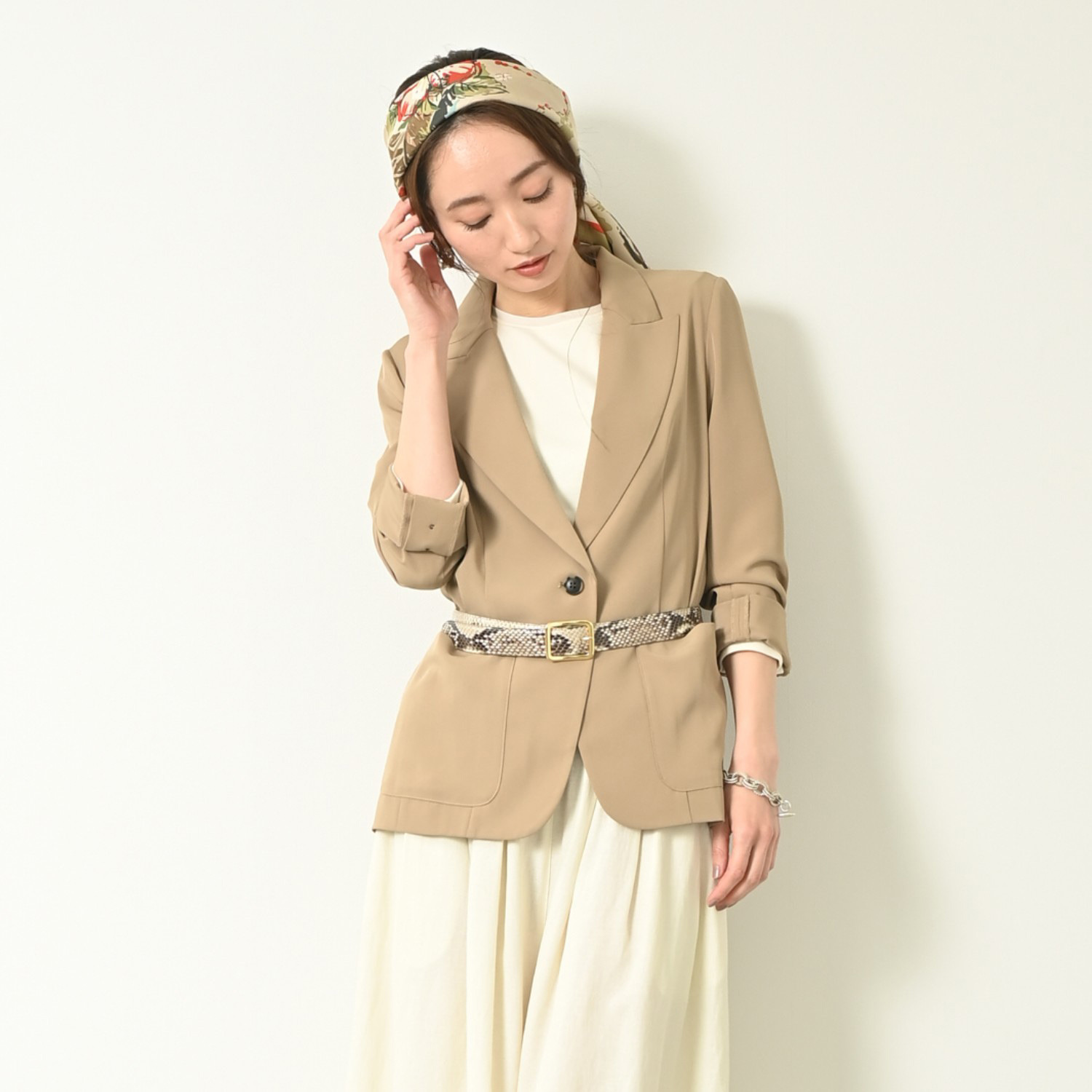 ＢＯＵＮＣＹ　ＢＯＮＤ ふわふわなめらか コットン混フライス 美人デコルテ プルオーバー