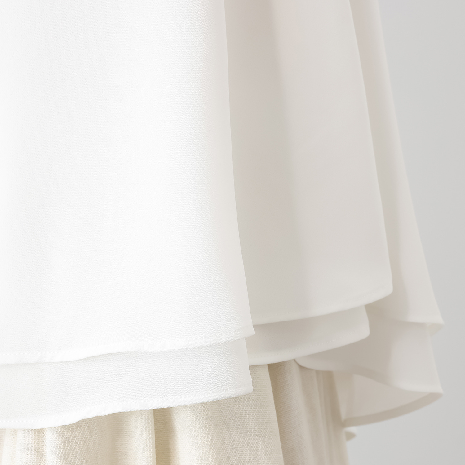 ＢＯＵＮＣＹ　ＢＯＮＤ ダブルレイヤード とろみシフォン フレアープルオーバー