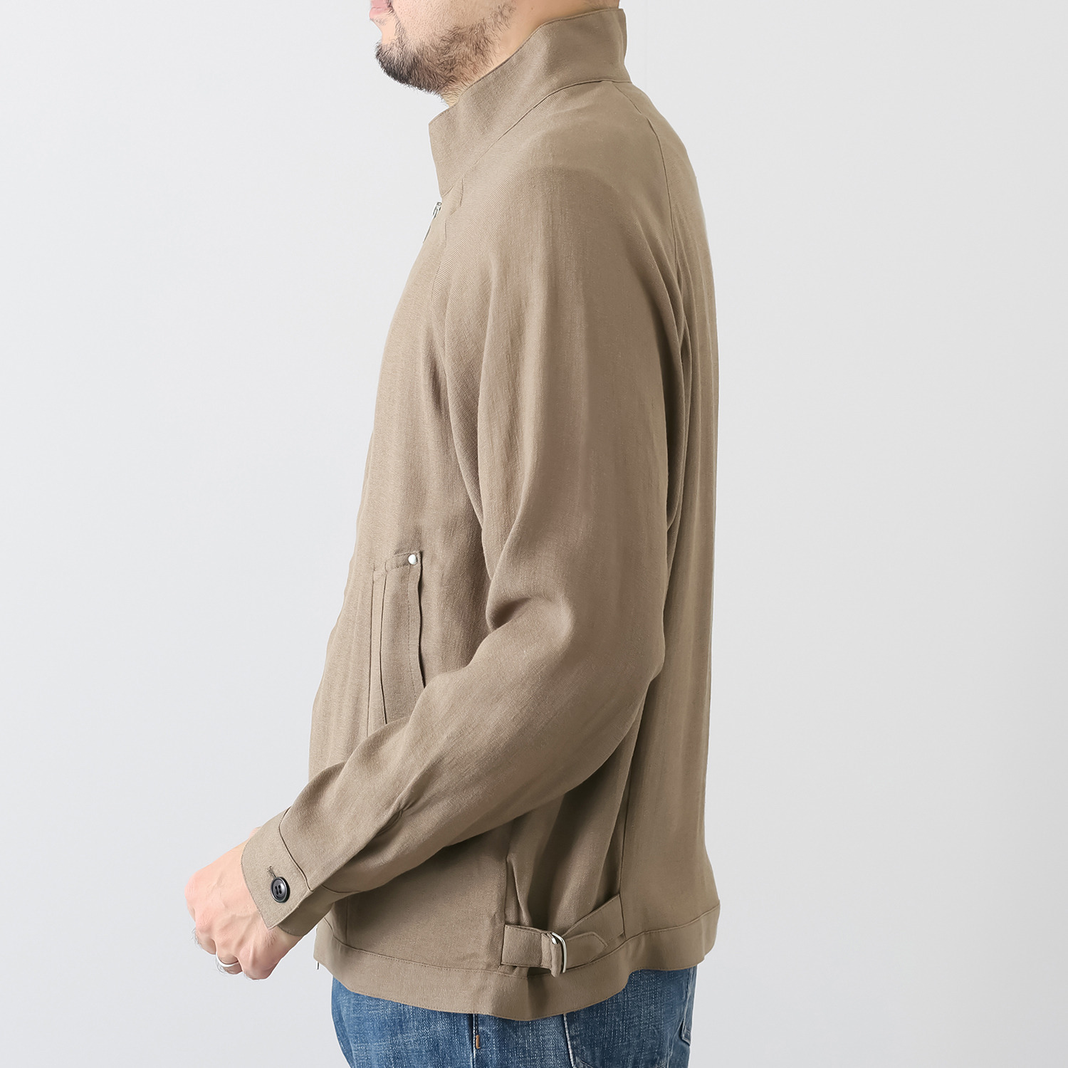 ＢＯＵＮＣＹ　ＢＯＮＤ バーズアイ スタンドネックブルゾン ＜メンズ＞