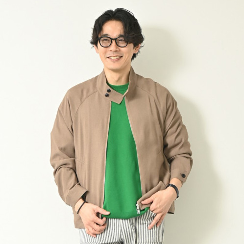 ＢＯＵＮＣＹ　ＢＯＮＤ バーズアイ スタンドネックブルゾン ＜メンズ＞