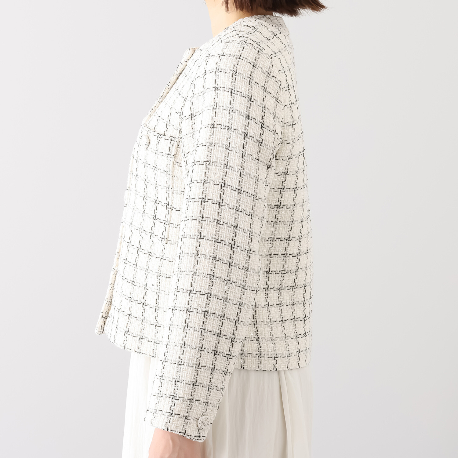 レイメイヤーズ イタリア製生地使用 ファンシーツイード ジャケット