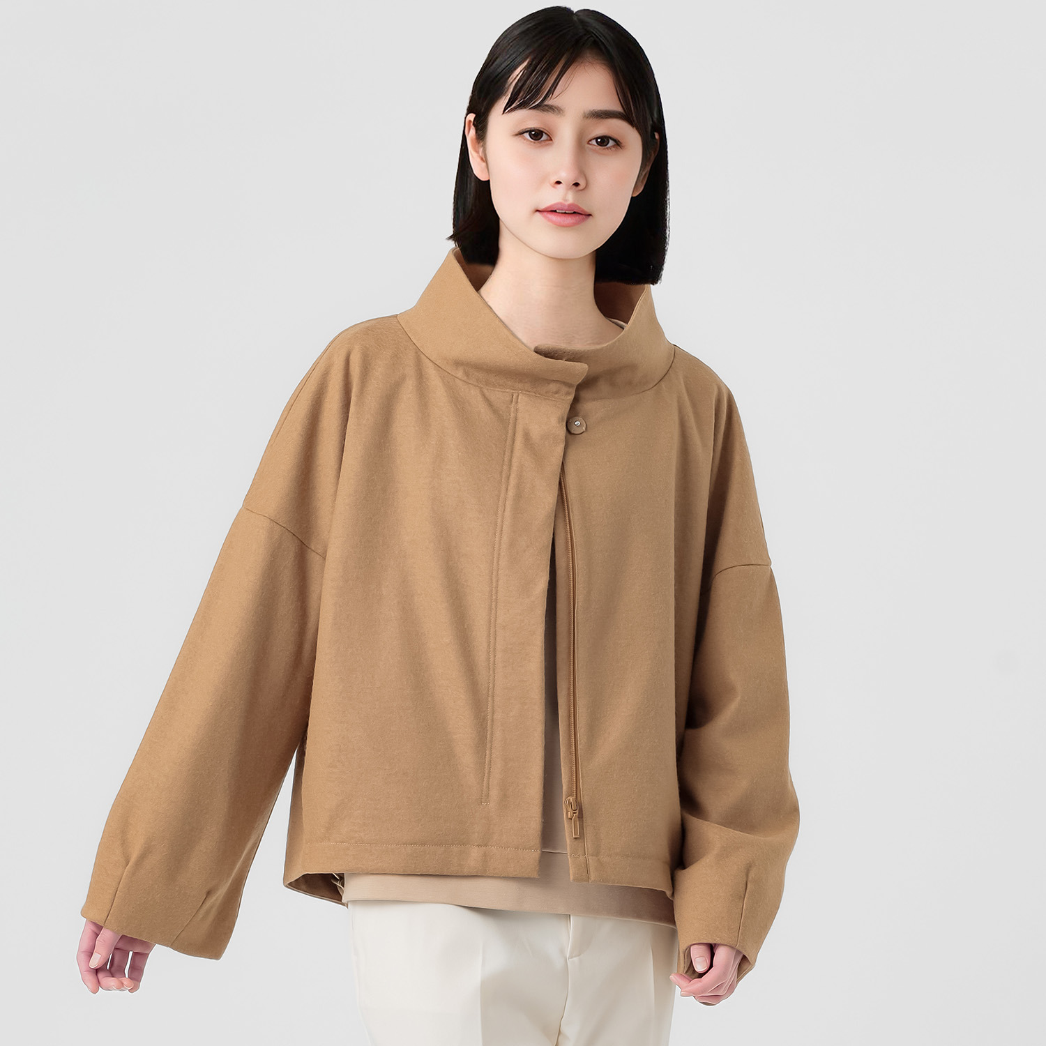 ダジュール ウール混 ジャケット