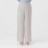 レ・ラリック ダブルストレッチ イージーワイドパンツ