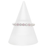 ディーラリエ プラチナ９５０ ピンクダイヤモンド ディーエラスティック リング