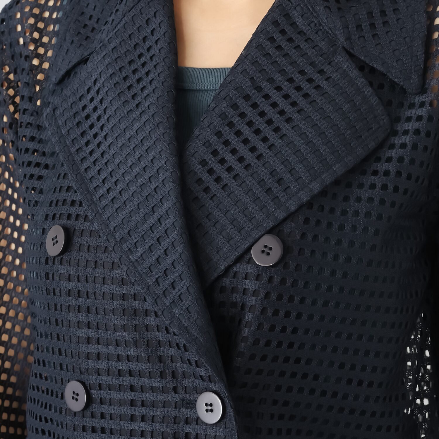 ボン・ブリコラージュ バイ　レイコ・ホウセンジ 春夏通して大活躍！ 軽やかにおしゃれに羽織る シアージャケット