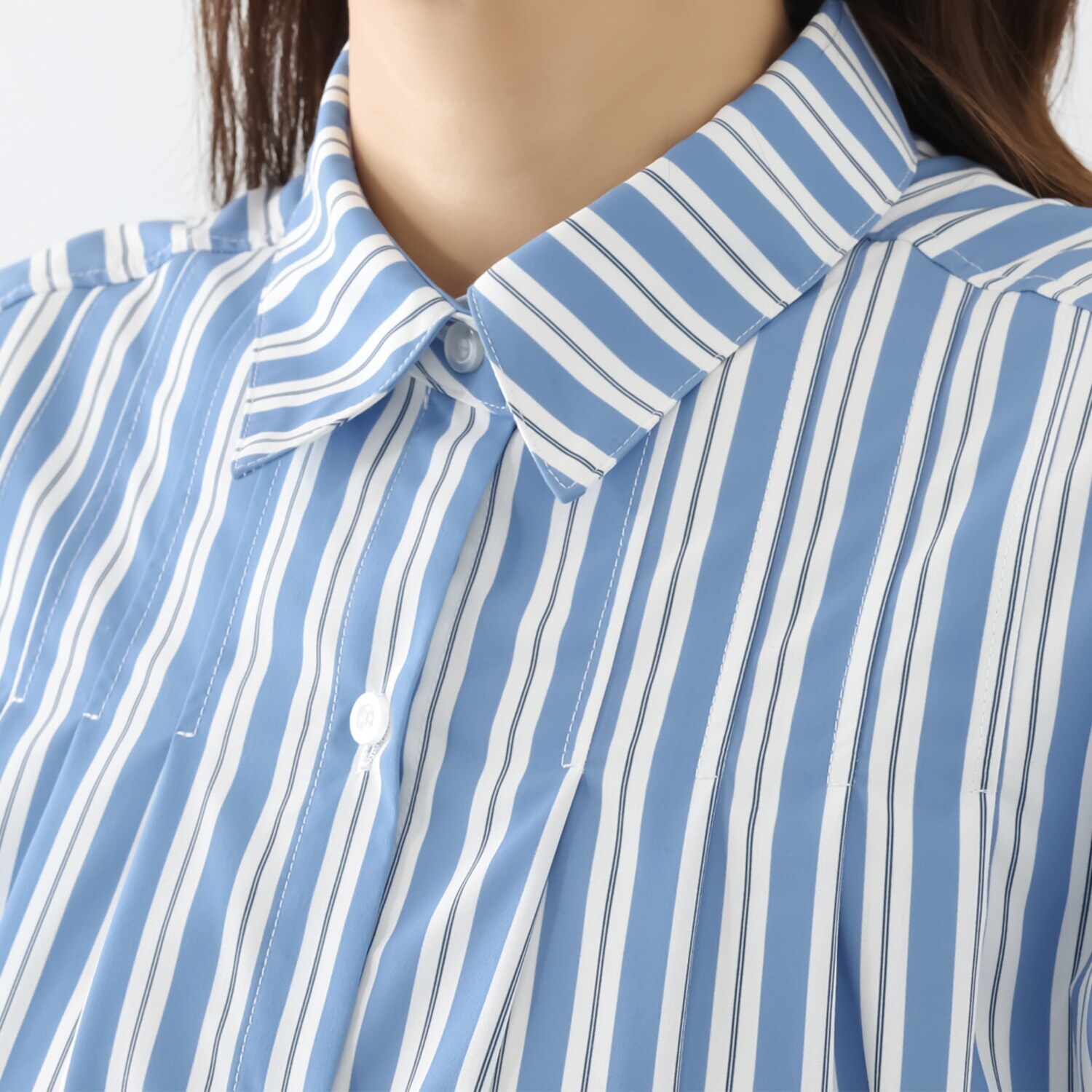 ボン・ブリコラージュ バイ　レイコ・ホウセンジ １枚でも、羽織っても。 オリジナルプリント シャツワンピース