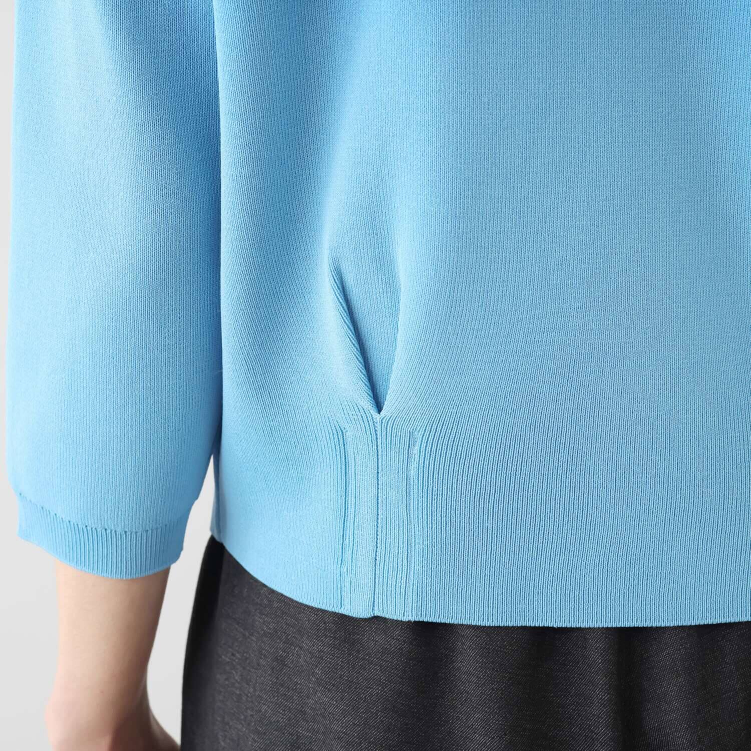 ブルーコレクション 万能なパートナー 星で遊ぶ きちんと見え カーディジャケット