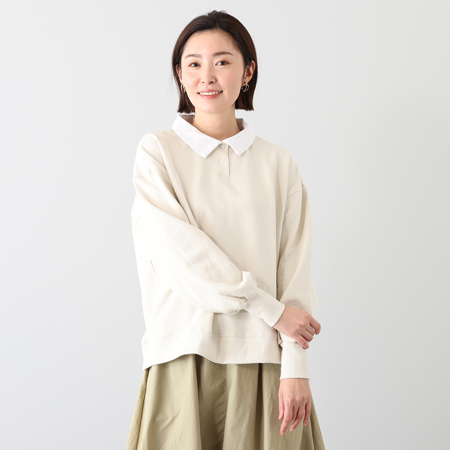 エムエムオー ポロ襟 プルオーバー