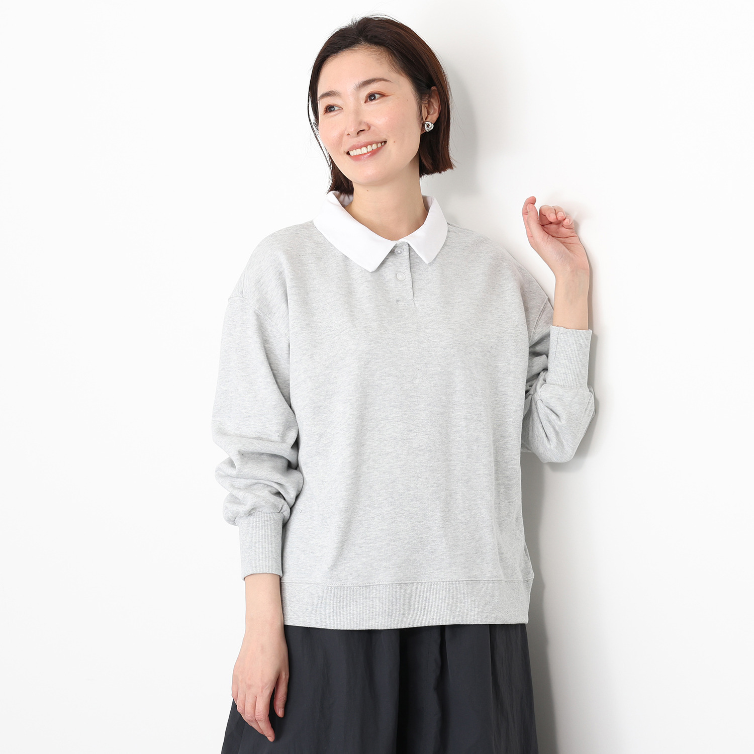エムエムオー ポロ襟 プルオーバー