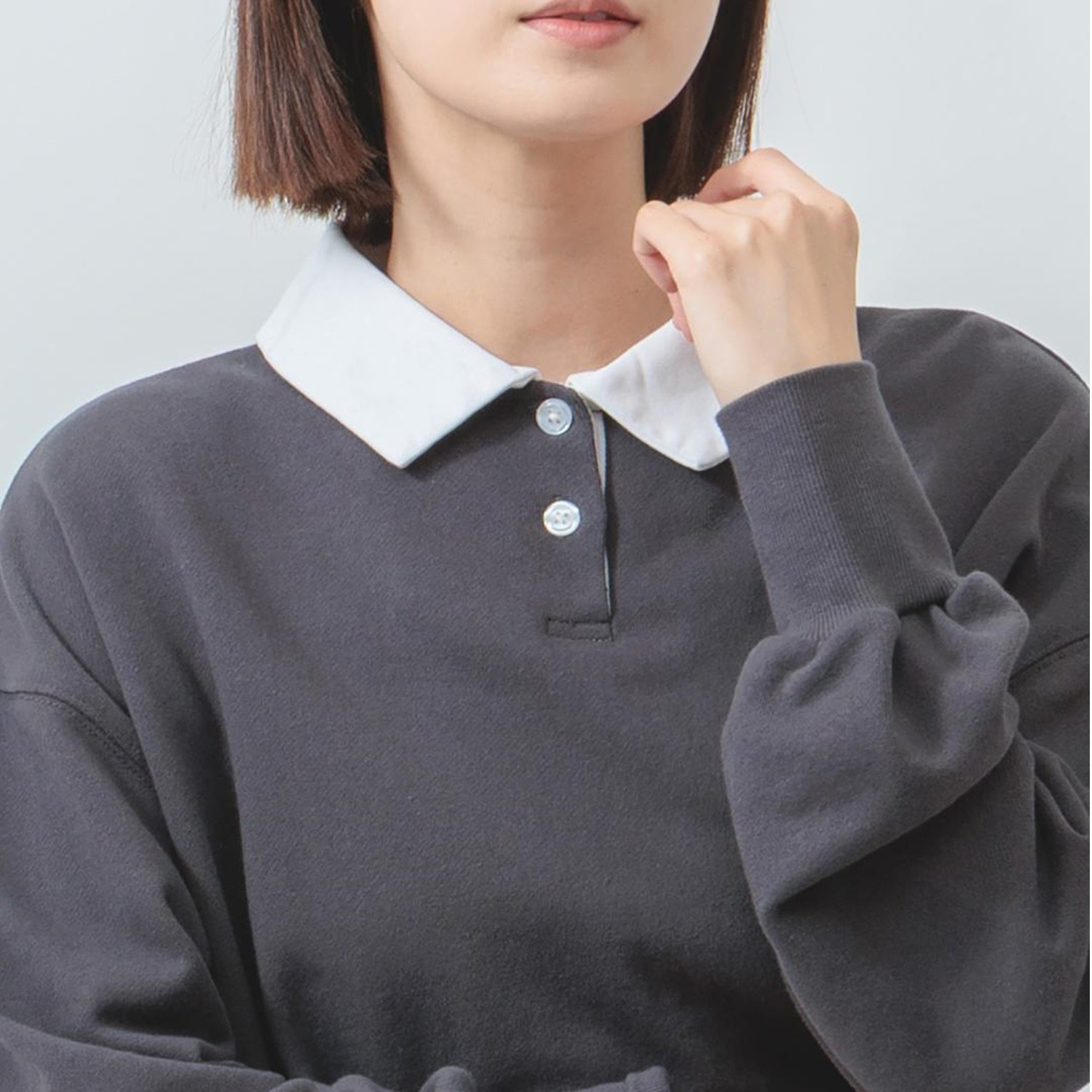 エムエムオー ポロ襟 プルオーバー