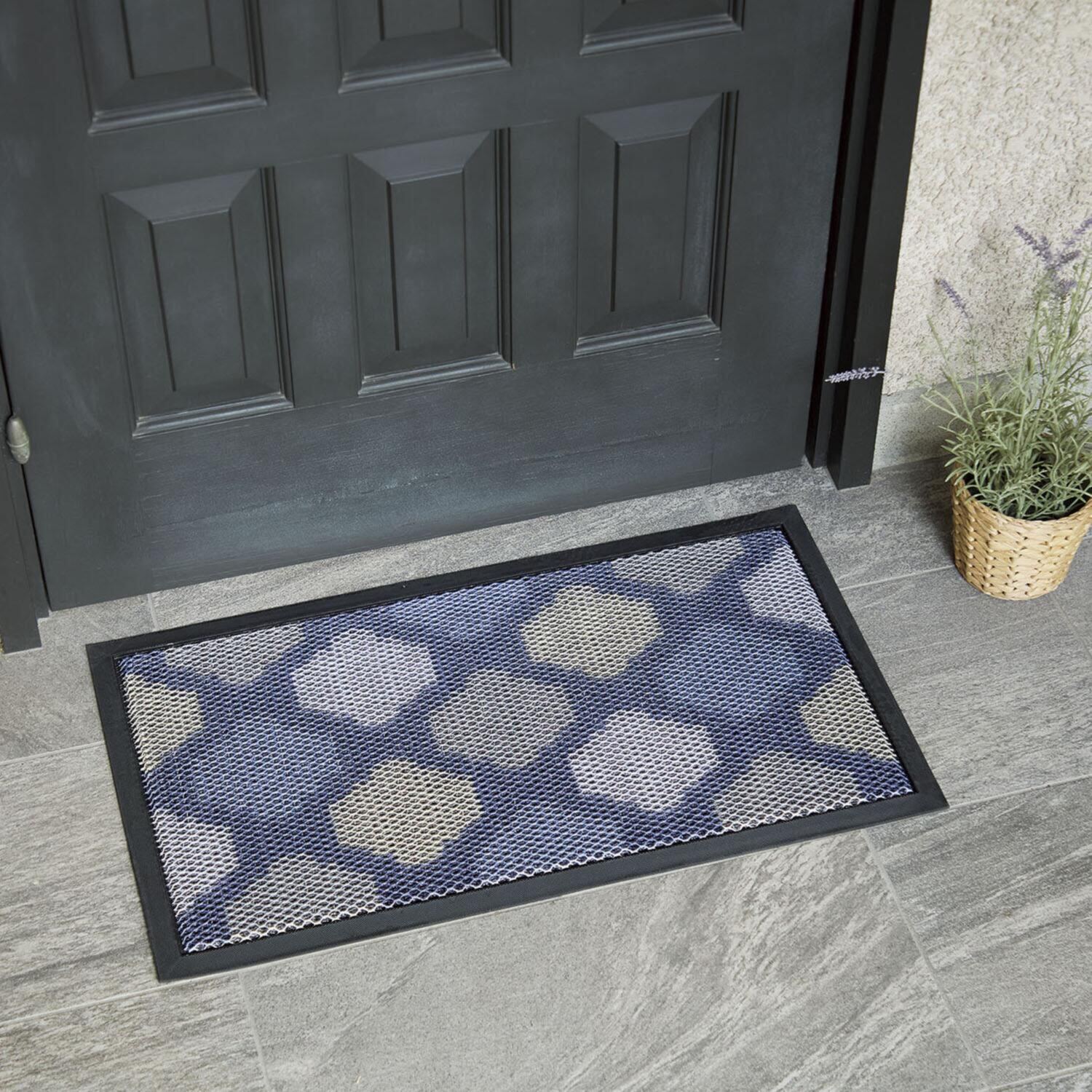 砂が落ちやすい メッシュ玄関マット ＜４３×７６ｃｍ＞