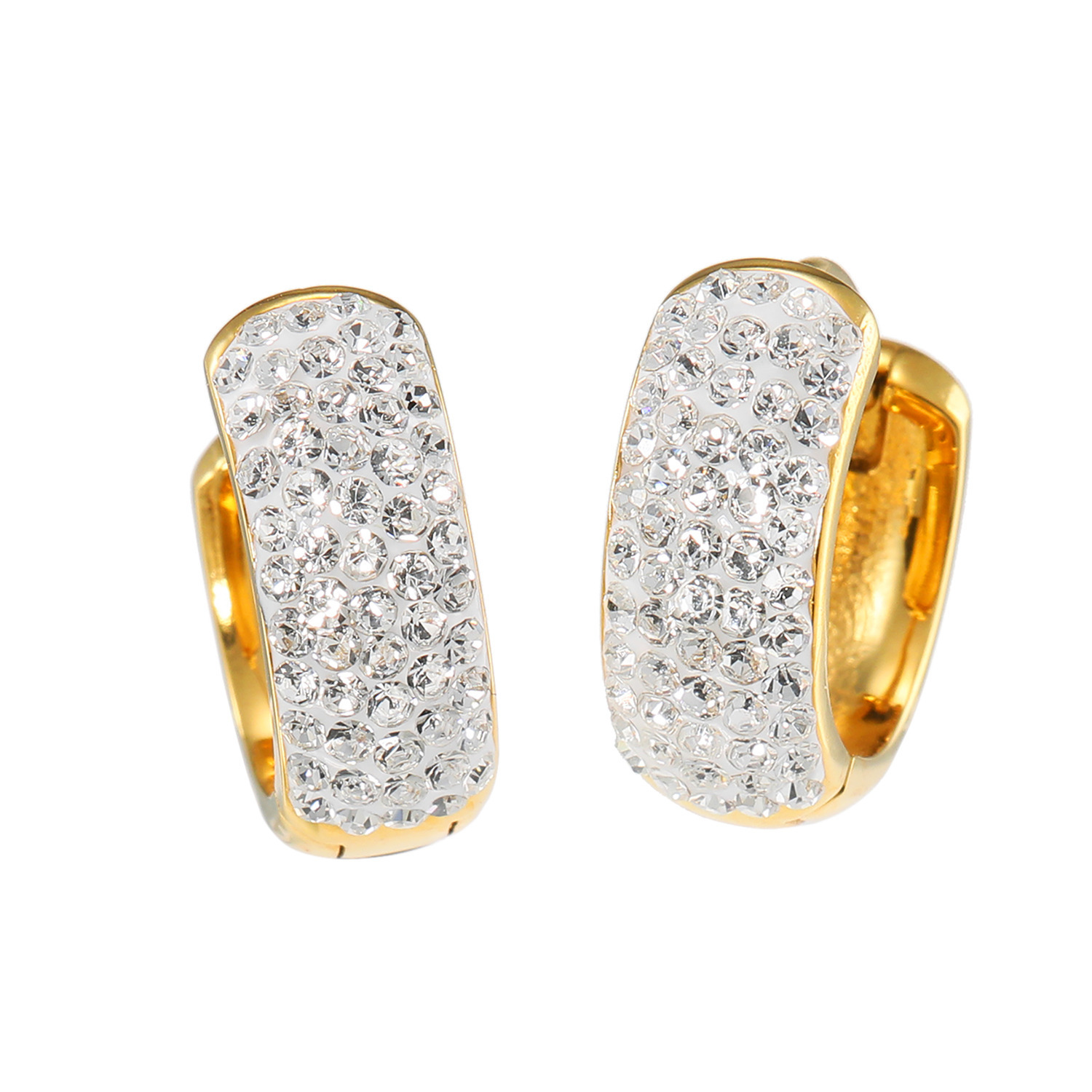 エービーステン ステンレス キラキラビジュウ リバーシブル イヤリング／ピアス