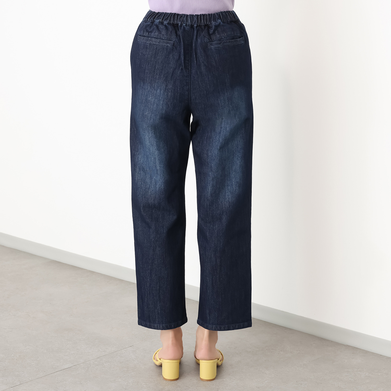 ネクストリー ワクロス（Ｒ） ハイブリッドデニム イージーストレートパンツ