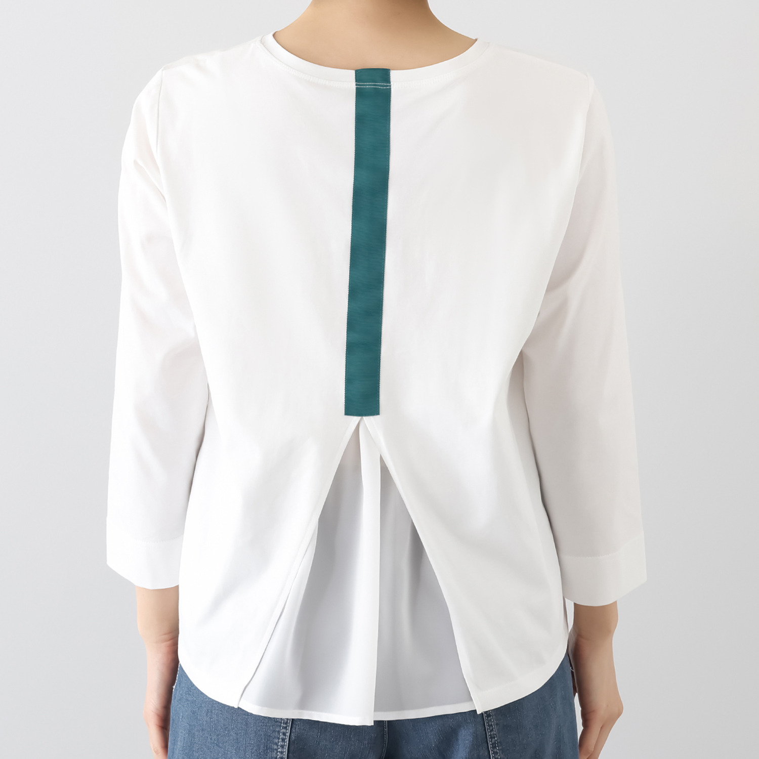 ノーボノーボ ３Ｄロゴプリント ロングＴシャツ